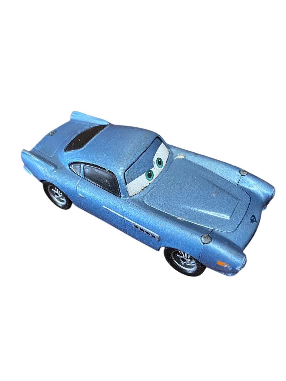 DISNEY Pixar Cars Finn McMissile 2011 Metallic Light Blue Spy Diecast Toy Car